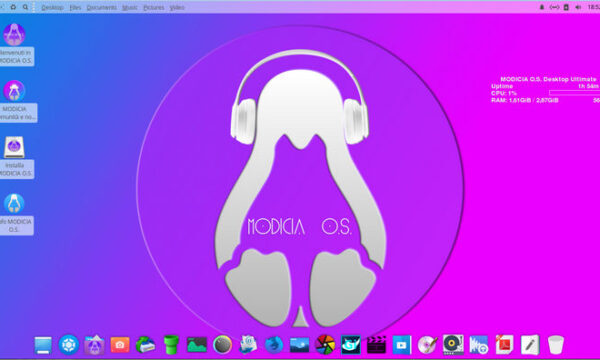 MODICIA O.S. Desktop Ultimate – Il meglio del software multimediale in Linux
